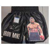 PSA Mike Tyson Shorts, Autographed