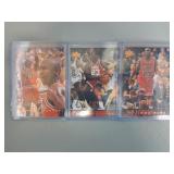 (3) Michael Jordon Cards