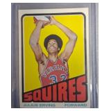 1972 Topps JULIUS ERVING #195 Rookie Card