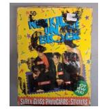 TOPPS, "New Kids On the Block" card boxx