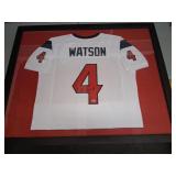 DeShawn Watson Autographed Jersy, Framed