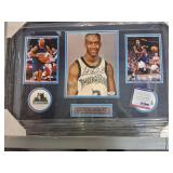 STEPHAN MARBURY Autographed Picture, Framed