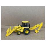 John Deere front loader with backhoe