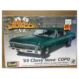 REVELL 1969 Chevy nova 1/25 skill model kit new