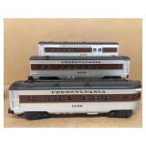 Lionel Pennsylvania, passenger train cars 8701,
