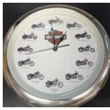 Harley Davidson clock