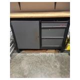 Craftsman toolbox with wooden table top