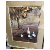 Thistlewaite painting of ducks