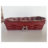 2000 longaberger red basket