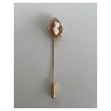 Cameo stickpin