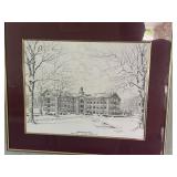 Jack Phelps carpenter Hall signed print R