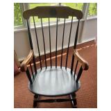 Wooden rocking chair, Earlham College