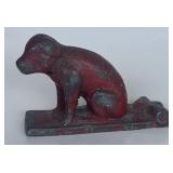 Cast iron dog