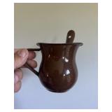 Enamelware cup and spoon