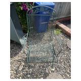 Wrought iron patio chairs