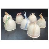 (7) Lladro bells