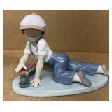 Lladro all aboard 1982 porcelain figure