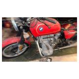 1975 BMW motorcycle