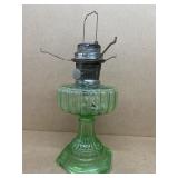 Green oil lamp