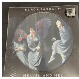 Black Sabbath heaven and Hell picture Record