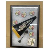 Indianapolis 500 souvenir spoon pennant and pin