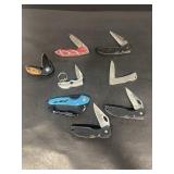 Group of pocket knives