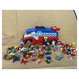 Paw patrol toy collection
