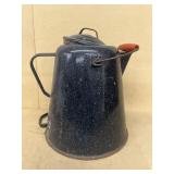 Enamel coffee pot