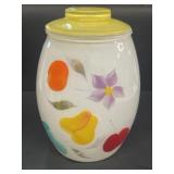Hand painted cookie jar