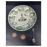 Newcastle, Indiana collectors plate, Coins and