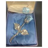American beauty brooch rose