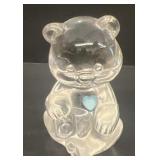 Fenton glass bear