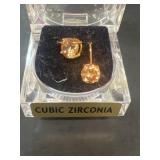 Cubic zirconia earrings