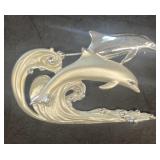 American Jewelry dolphin brooch