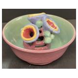 Overbeck bowl/ flower frog