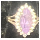 Silver 925 A ring size 8