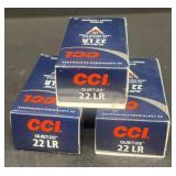 (3) boxes of CCI 22 long rifle ammo-NO SHIPPING