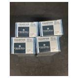 (4) boxes of federal 22 caliber LR Ammo--NO SHIPPI