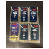 (6) boxes of CCI 22 WMR ammunition-NO SHIPPING