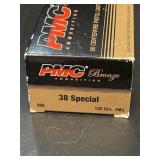 PMC 38 special ammo box of 50-NO SHIPPING