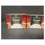 (2) boxes of federal 22 LR Ammo-375 per box-NO SH