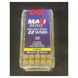 CCI Maxi mag 22 Hollow point WMR ammo-NO SHIPPING