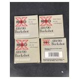 (4) boxes of buck shot five for box-NO SHIPPING