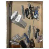 Group of pocket knives