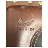 Hunters, leather gun holster