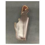 Federal man, leather gun holster