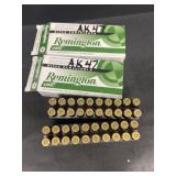 (2) boxes of AK-47 ammo 20 per box-NO SHIPPING