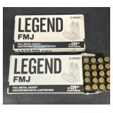 Legend full metal jacket 2- boxes 50 rnds per box