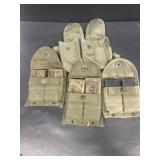 1940s 1950s military cartridge pocket holders