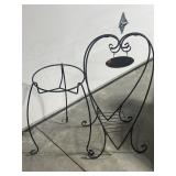 Welcome plant stand